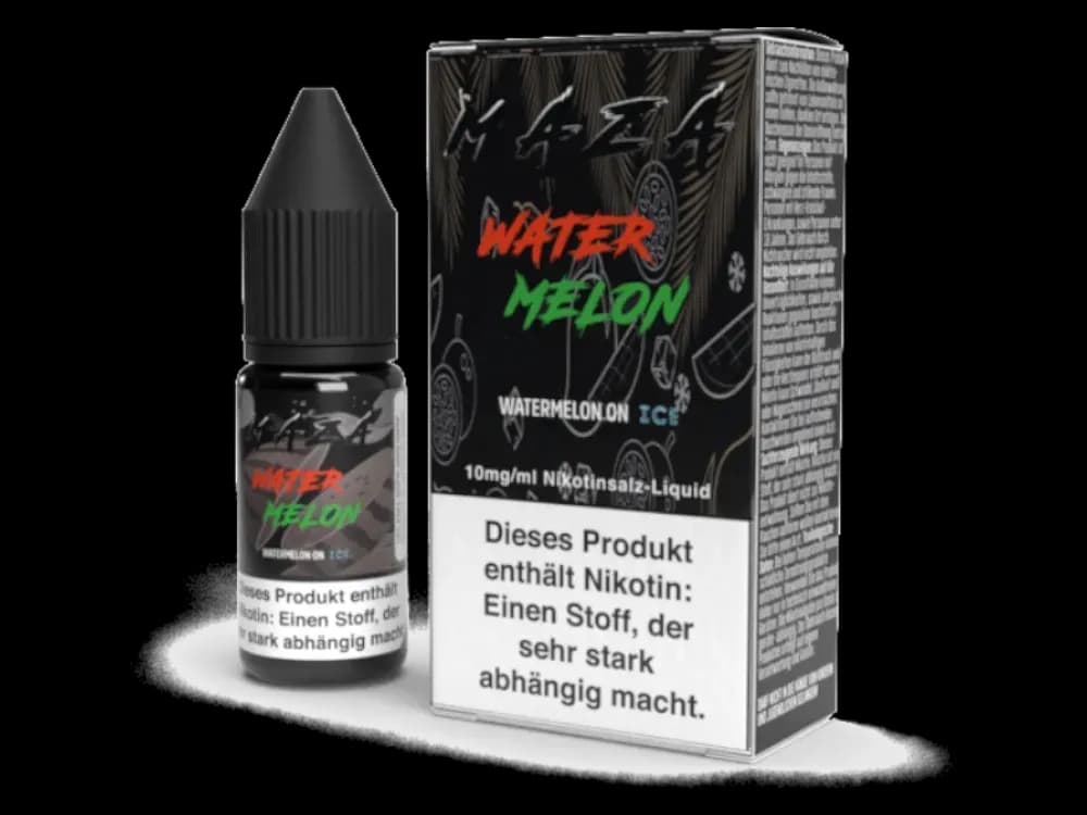 MaZa - Watermelon Ice - Nikotinsalz Liquid (Packung: 1er Packung / Stärke: 10 mg/ml) (895,00 EUR / liter)