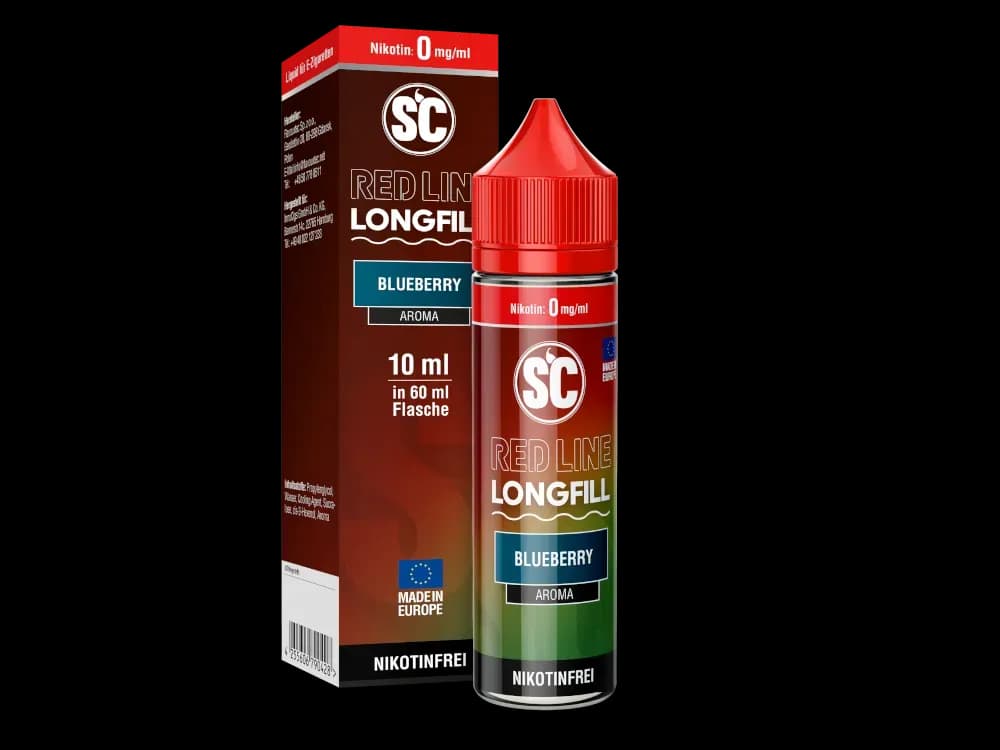 SC - Red Line Longfills 10 ml - Blueberry (Packung: 1er Packung / Geschmack: Blueberry) (995,00 EUR / liter)
