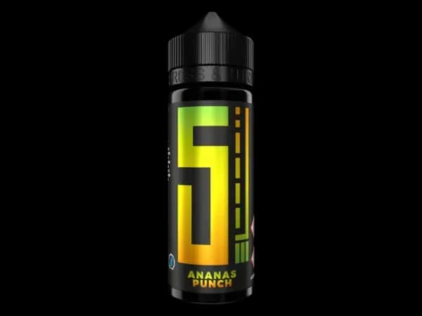 5EL - Longfills 10 ml - Ananas Punch (Packung: 1er Packung / Geschmack: Ananas Punch) (1295,00 EUR / liter)