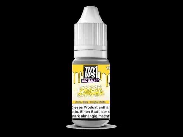 TNYVPS - Nikotinsalz Liquid - Fresh Buttermilk (Packung: 1er Packung / Stärke: 18 mg/ml / Geschmack: Fresh Buttermilk) (895,00 EUR / liter)
