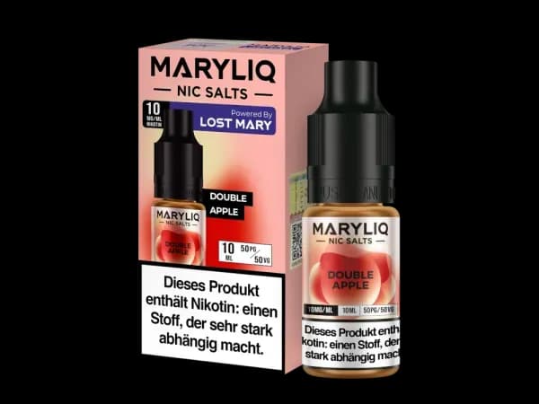 MARYLIQ - Nikotinsalz Liquid - Double Apple (Packung: 1er Packung / Stärke: 10 mg/ml / Geschmack: Double Apple) (995,00 EUR / liter)