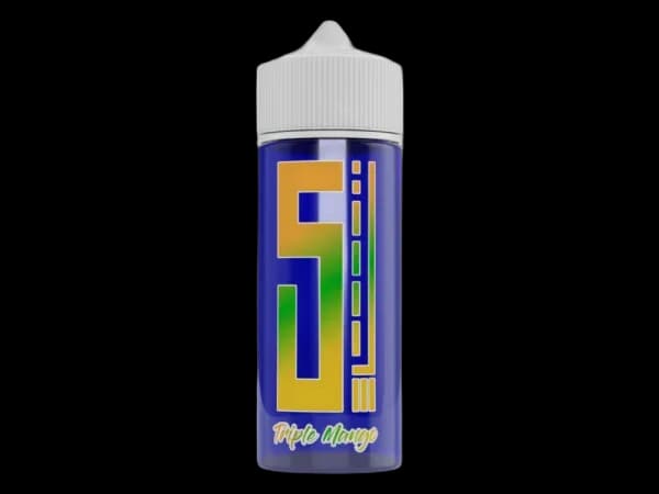 5EL - Blue Overdosed - Longfills 10 ml - Triple Mango (Packung: 1er Packung / Geschmack: Triple Mango) (1395,00 EUR / liter)
