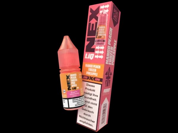 Pod Salt - NexLiq - Nikotinsalz Liquid - Mango Peach Frozen Pineapple (Packung: 1er Packung / Stärke: 0 mg/ml / Geschmack: Mango Peach Frozen...