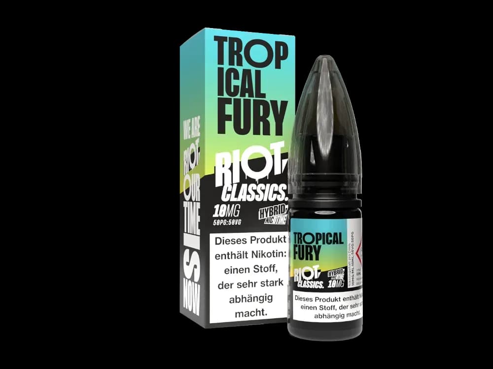 Riot Squad - Classics - Hybrid Nikotinsalz Liquid - Tropical Fury (Packung: 1er Packung / Stärke: 10 mg/ml / Geschmack: Tropical Fury) (895,00 EUR...
