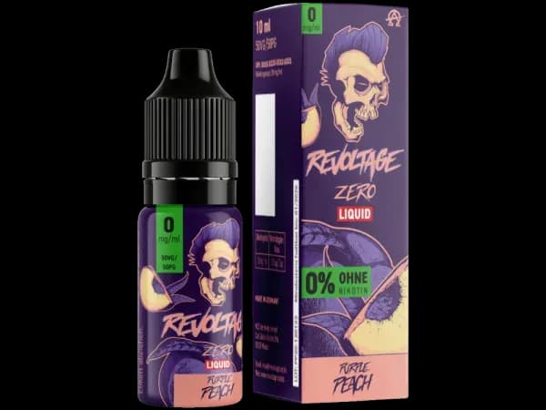 Revoltage - Tobacco Gold - Hybrid Nikotinsalz Liquid - Purple Peach (Packung: 1er Packung / Stärke: 0 mg/ml / Geschmack: Purple Peach) (895,00 EUR...