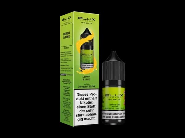 Elux - Nikotinsalz Liquid - Lemon & Lime (Packung: 1er Packung / Stärke: 10 mg/ml / Geschmack: Lemon & Lime) (995,00 EUR / liter)