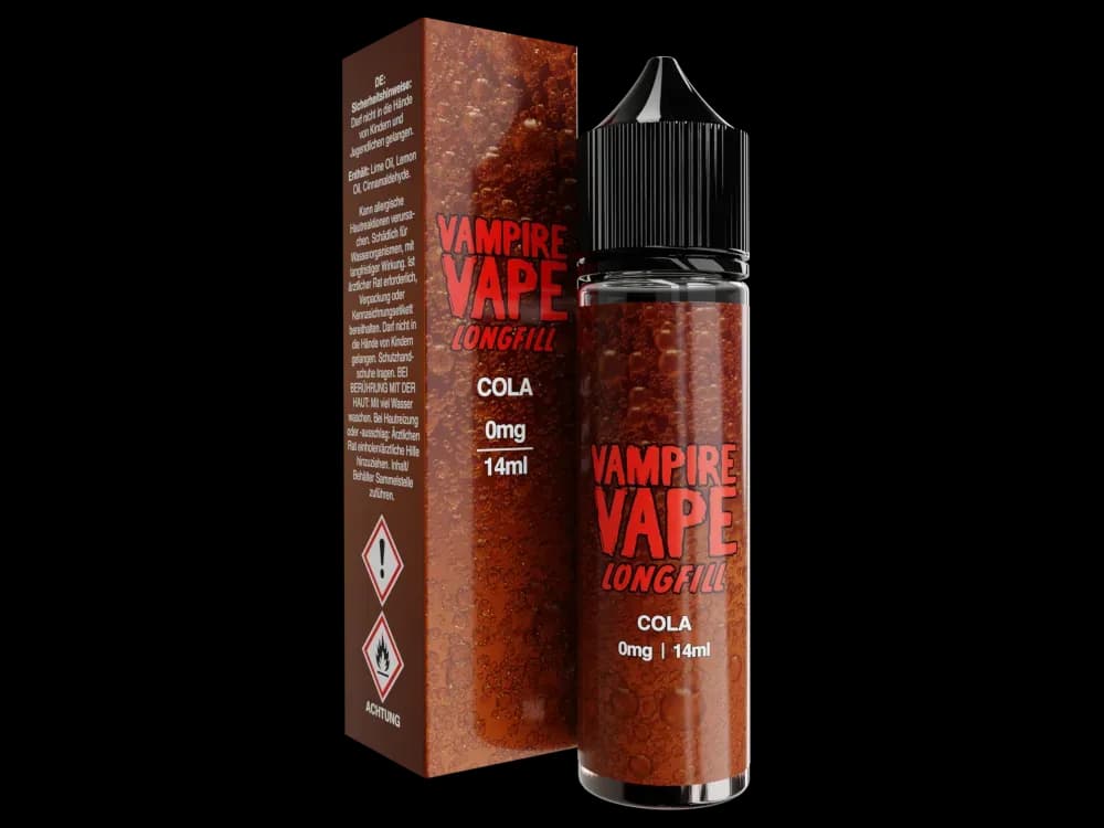 Vampire Vape - Aroma 14 ml - Cola (Packung: 1er Packung / Geschmack: Cola) (996,43 EUR / liter)