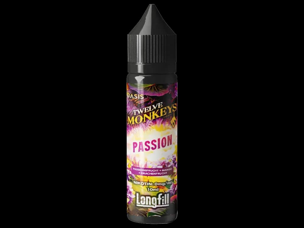 Twelve Monkeys - Longfills 10ml - Passion (Packung: 1er Packung / Geschmack: Passion) (1495,00 EUR / liter)