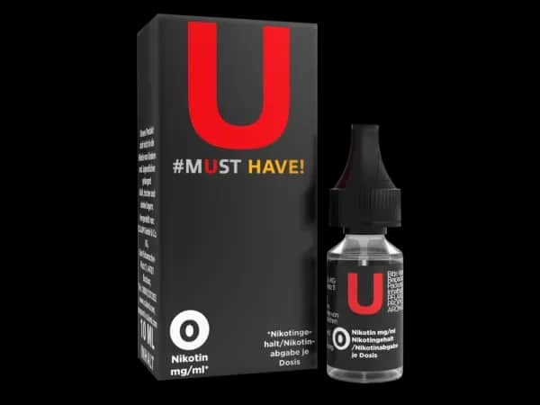 Must Have - Liquids - U (Packung: 1er Packung / Stärke: 0 mg/ml / Geschmack: U) (795,00 EUR / liter)