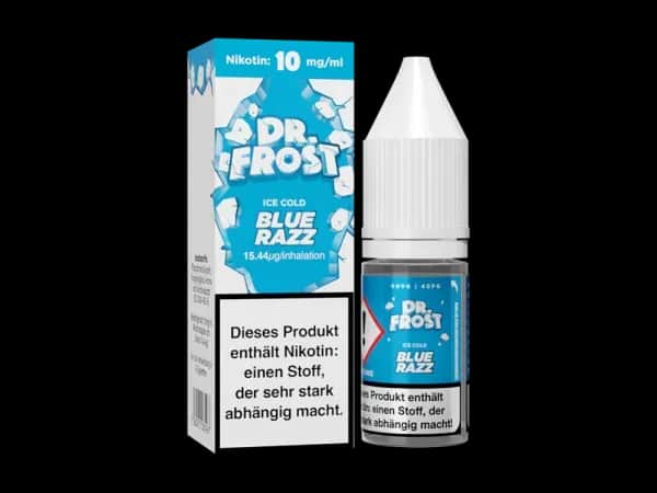 Dr. Frost - Ice Cold - Nikotinsalz Liquid - Blue Razz (Packung: 1er Packung / Stärke: 10 mg/ml / Geschmack: Blue Razz) (895,00 EUR / liter)