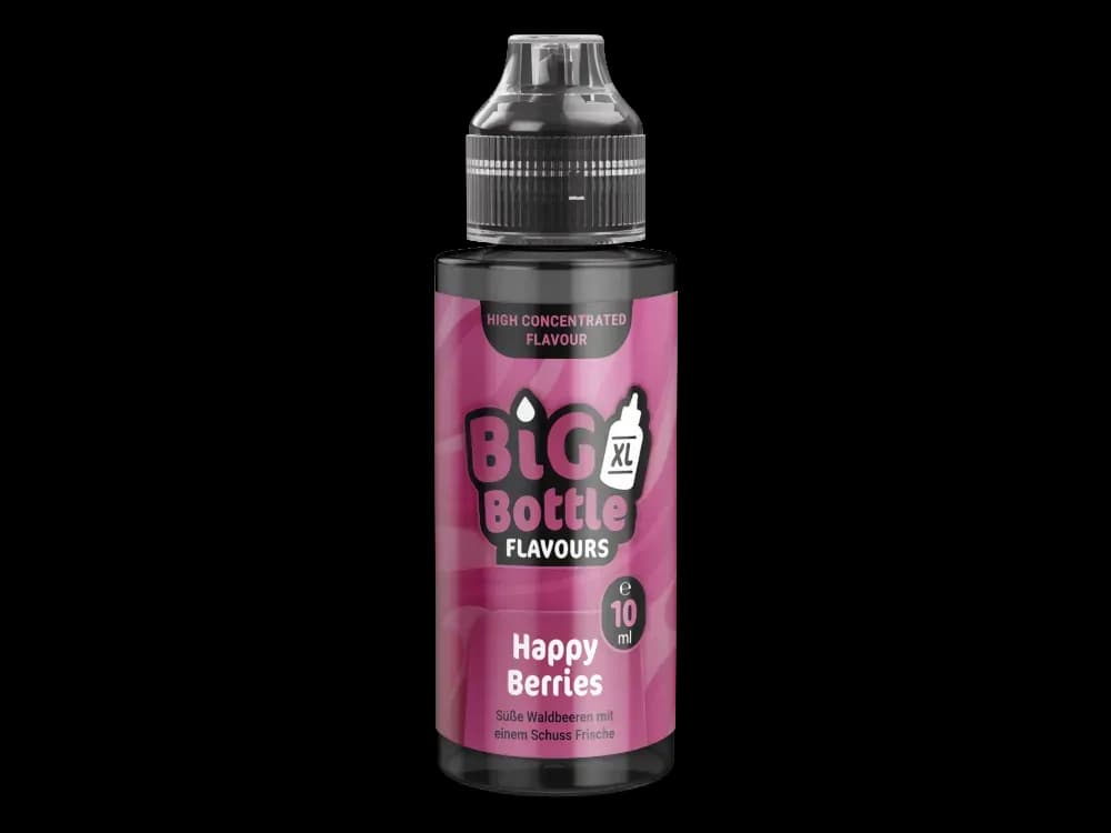 Big Bottle - Longfills 10 ml - Happy Berries (Packung: 1er Packung / Geschmack: Happy Berries) (1195,00 EUR / liter)