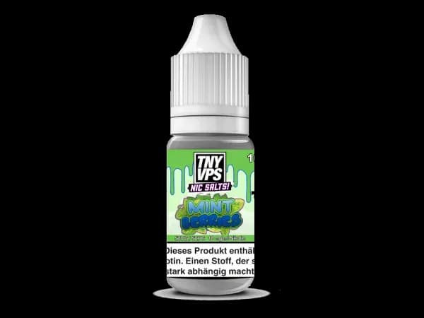 TNYVPS - Nikotinsalz Liquid - Mint Berries (Packung: 1er Packung / Stärke: 18 mg/ml / Geschmack: Mint Berries) (895,00 EUR / liter)