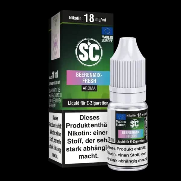 Beerenmix-Fresh E-Zigaretten Liquid (Packung: 1er Packung / Stärke: 6 mg/ml) (695,00 EUR / liter)