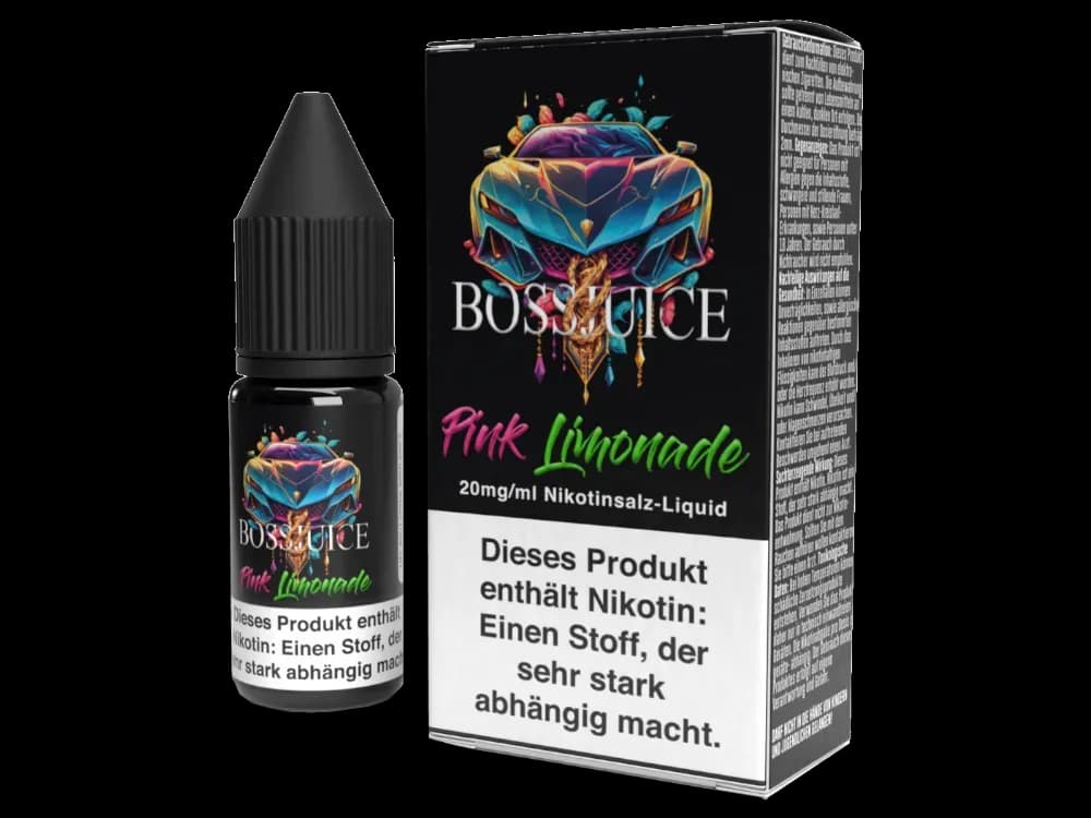 Boss Juice - Pink Limonade - Nikotinsalz Liquid 20 mg/ml (Packung: 1er Packung / Stärke: 20 mg/ml) (795,00 EUR / liter)