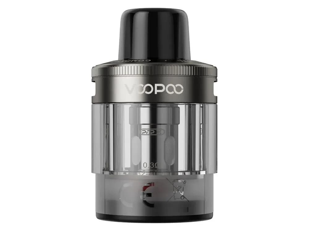VooPoo - PnP X Cartridge DTL (2 Stück pro Packung) (Packung: 1er Packung / Farbe: grau / Model: DTL)