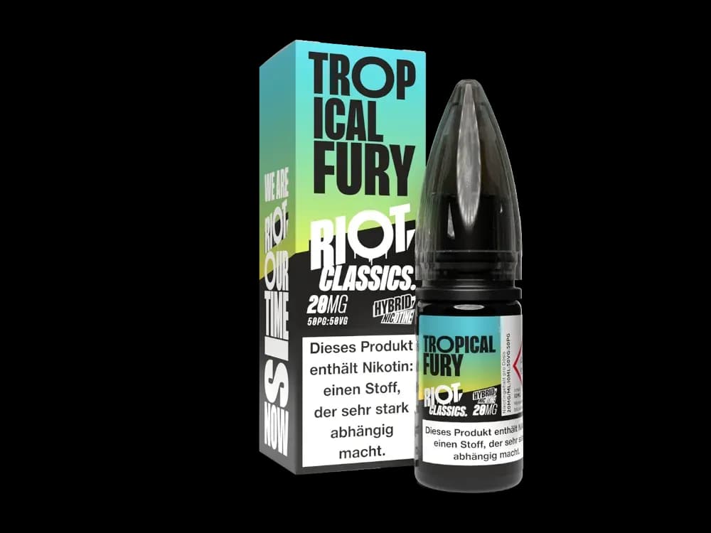 Riot Squad - Classics - Hybrid Nikotinsalz Liquid - Tropical Fury (Packung: 1er Packung / Stärke: 20 mg/ml / Geschmack: Tropical Fury) (895,00 EUR...