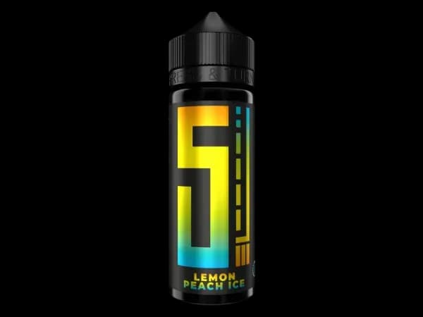 5EL - Longfills 10 ml - Lemon Peach on Ice (Packung: 1er Packung / Geschmack: Lemon Peach on Ice) (1295,00 EUR / liter)