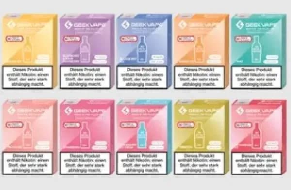 GeekVape - Wenax M1 Pod (2 Stück pro Packung) (Packung: 1er Packung / Stärke: 20 mg/ml / Geschmack: Blueberry & Sour Raspberry) (2487,50 EUR / liter)