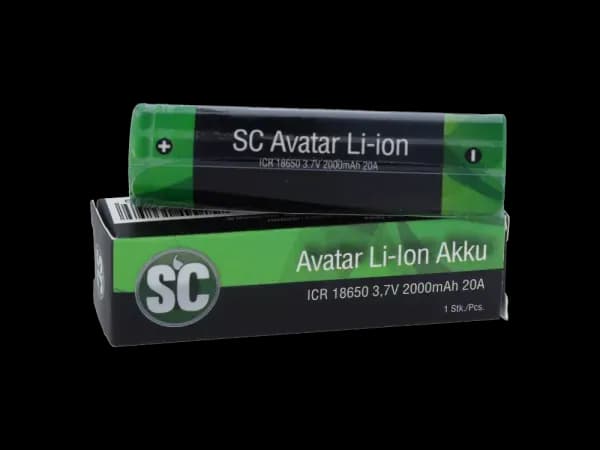 SC 18650er Akku 2000 mAh - 3,7 V (Packung: 1er Packung)
