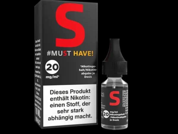 Must Have - Nikotinsalz Liquid - S (Packung: 1er Packung / Stärke: 20 mg/ml / Geschmack: S) (795,00 EUR / liter)