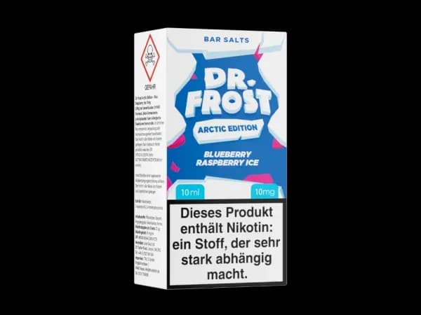 Dr. Frost - Arctic Edition - Nikotinsalz Liquid - Blueberry Raspberry Ice (Packung: 1er Packung / Stärke: 10 mg/ml / Geschmack: Blueberry Raspberry...