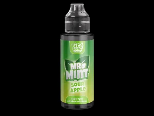 Mr. Mint by Big Bottle - Longfills 10 ml - Sour Apple (Packung: 1er Packung / Geschmack: Sour Apple) (1195,00 EUR / liter)