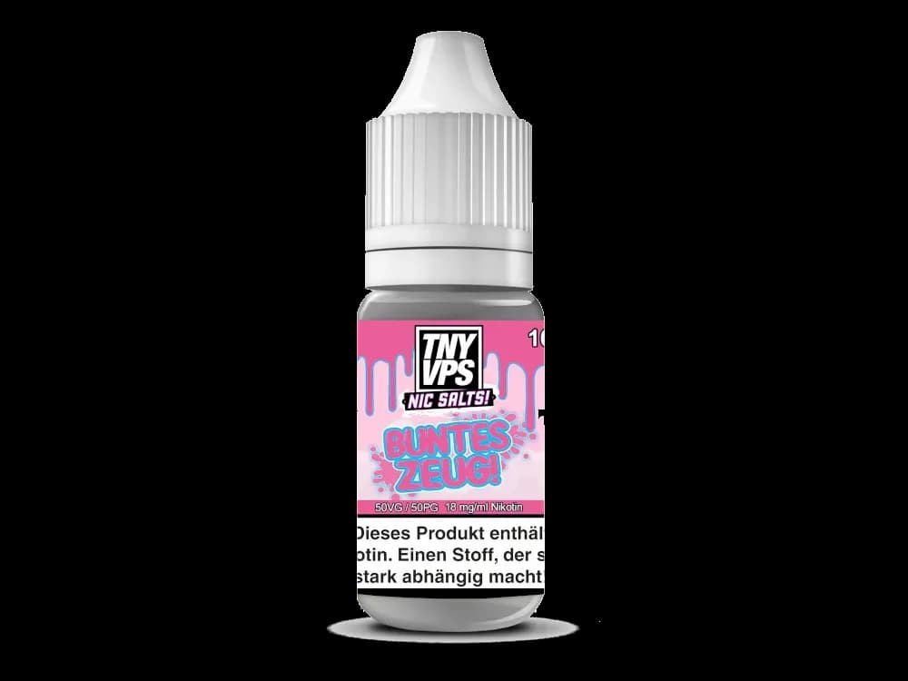 TNYVPS - Nikotinsalz Liquid - Buntes Zeug (Packung: 1er Packung / Stärke: 18 mg/ml / Geschmack: Buntes Zeug) (895,00 EUR / liter)