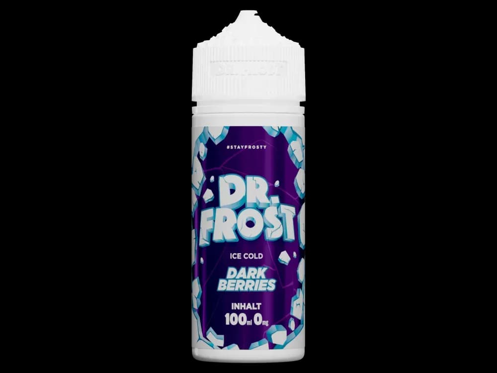 Dr. Frost - Ice Cold - Dark Berries - 100ml 0mg/ml (Packung: 1er Packung / Model: 100 ml) (519,60 EUR / liter)