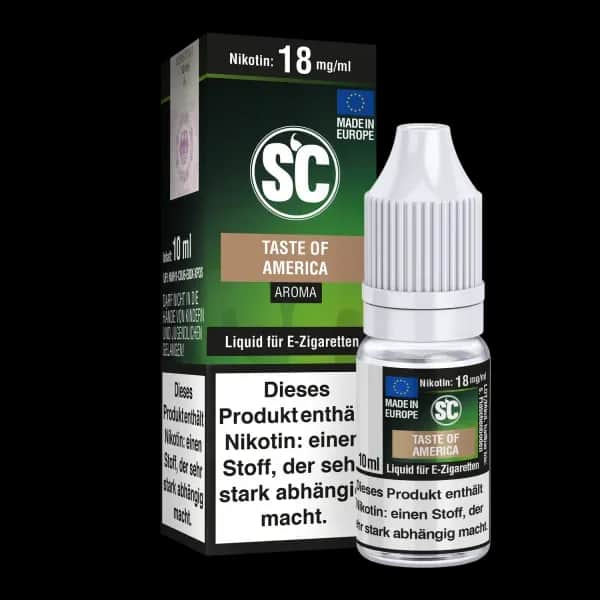 Taste of America Tabak E-Zigaretten Liquid (Packung: 1er Packung / Stärke: 18 mg/ml) (695,00 EUR / liter)