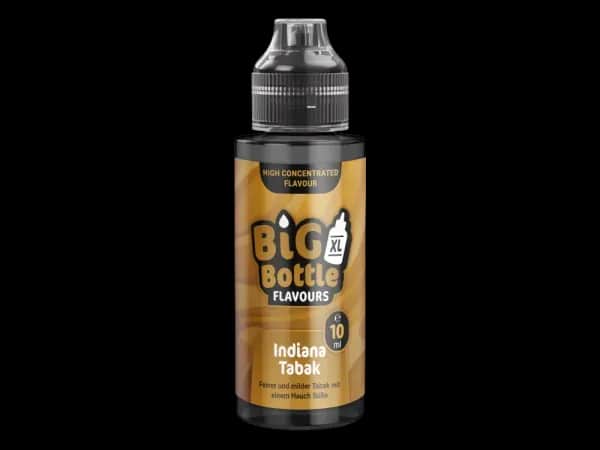 Big Bottle - Longfills 10 ml - Indiana Tabak (Packung: 1er Packung / Geschmack: Indiana Tabak) (1195,00 EUR / liter)