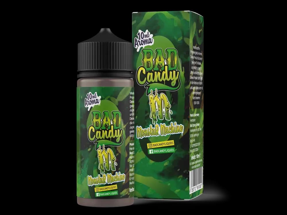 Bad Candy Liquids - Aroma Monstar Machine 10ml (Packung: 1er Packung) (1495,00 EUR / liter)