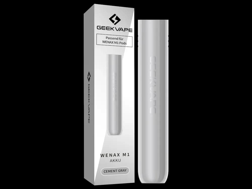 GeekVape - Wenax M1 Akku 800 mAh (Farbe: grau / Packung: 1er Packung)