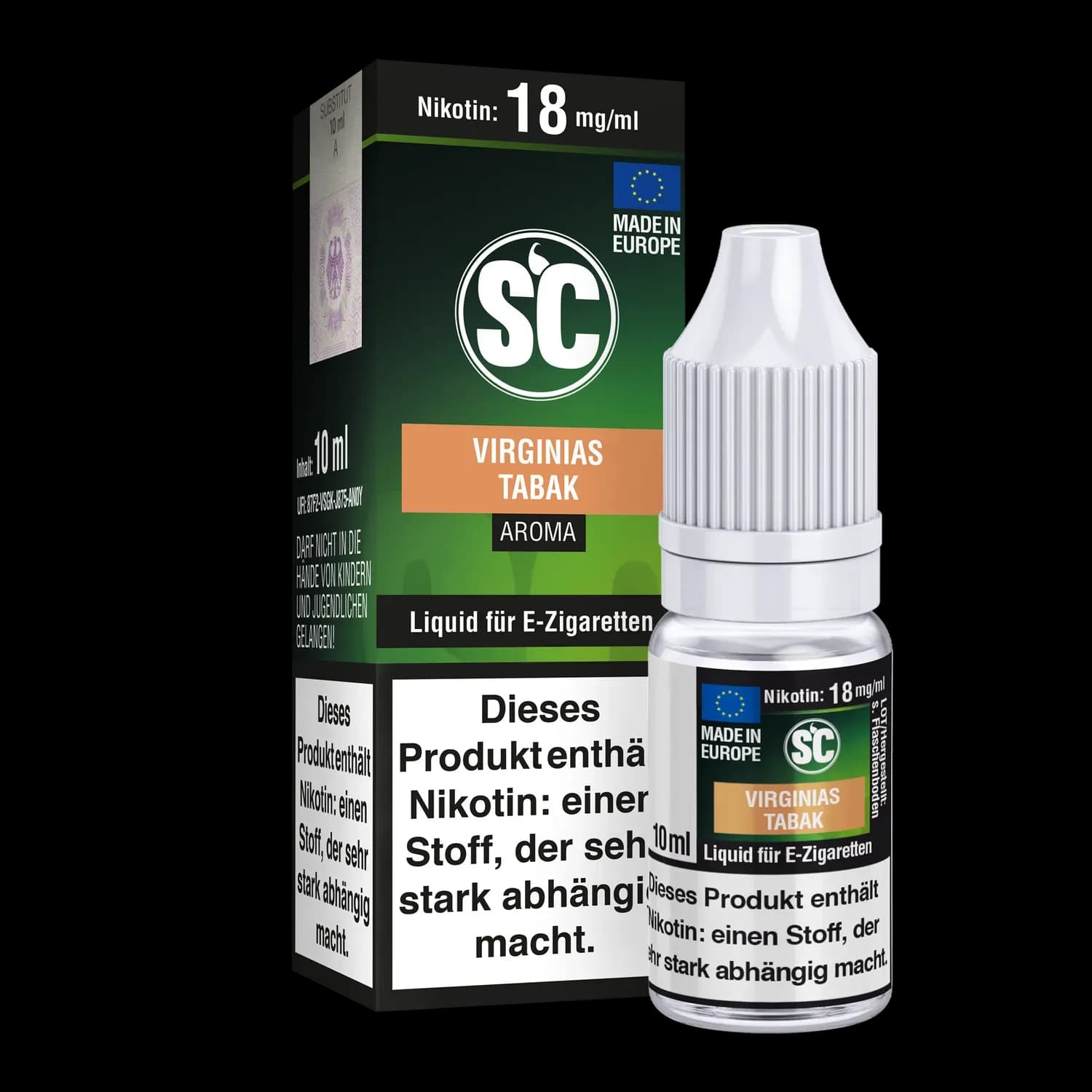 SC Liquid - Virginias Tabak (Packung: 1er Packung / Stärke: 3 mg/ml) (695,00 EUR / liter)