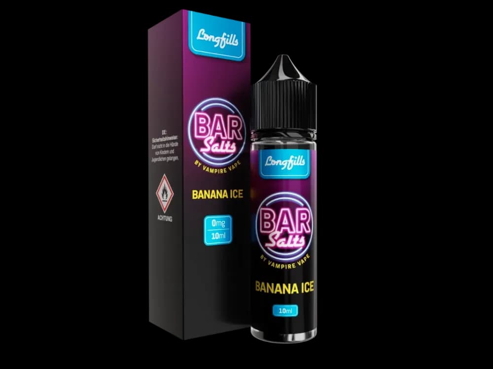 Vampire Vape - Bar Salts - Longfills 10 ml - Banana Ice (Packung: 1er Packung / Geschmack: Banana Ice) (1295,00 EUR / liter)