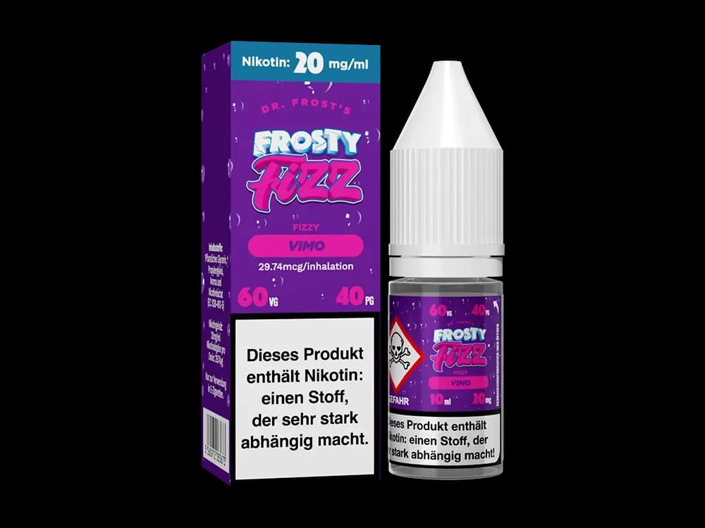 Dr. Frost - Frosty Fizz - Blue Slush - Nikotinsalz Liquid 20mg/ml - Vimo (Packung: 1er Packung / Stärke: 20 mg/ml / Geschmack: Vimo) (995,00 EUR /...