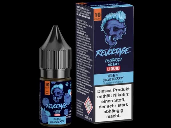Revoltage - Tobacco Gold - Hybrid Nikotinsalz Liquid - Black Blueberry (Packung: 1er Packung / Stärke: 10 mg/ml / Geschmack: Black Blueberry)...