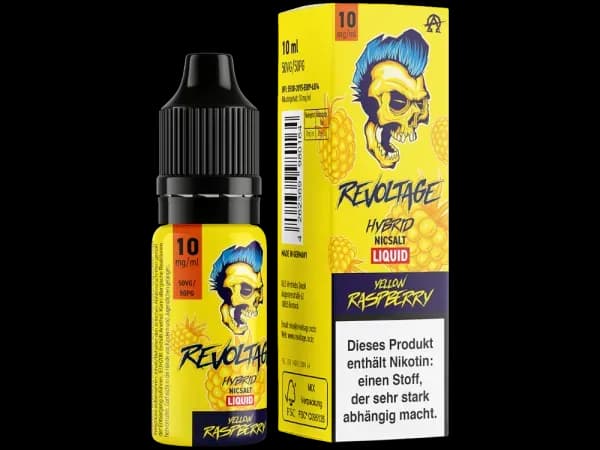 Revoltage - Tobacco Gold - Hybrid Nikotinsalz Liquid - Yellow Raspberry (Packung: 1er Packung / Stärke: 10 mg/ml / Geschmack: Yellow Raspberry)...