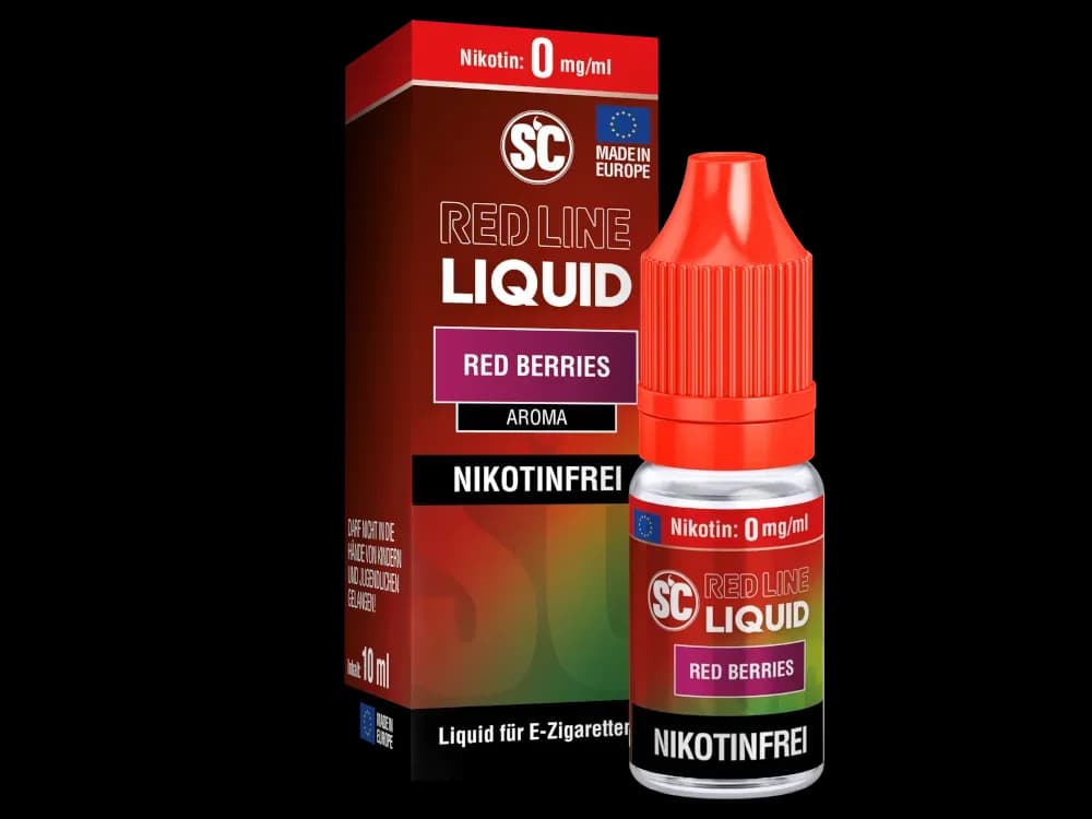 SC - Red Line - Red Berries - Nikotinsalz Liquid (Packung: 1er Packung / Stärke: 0 mg/ml) (795,00 EUR / liter)