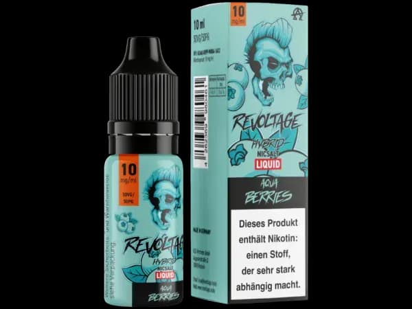 Revoltage - Tobacco Gold - Hybrid Nikotinsalz Liquid - Aqua Berries (Packung: 1er Packung / Stärke: 20 mg/ml / Geschmack: Aqua Berries) (995,00 EUR...