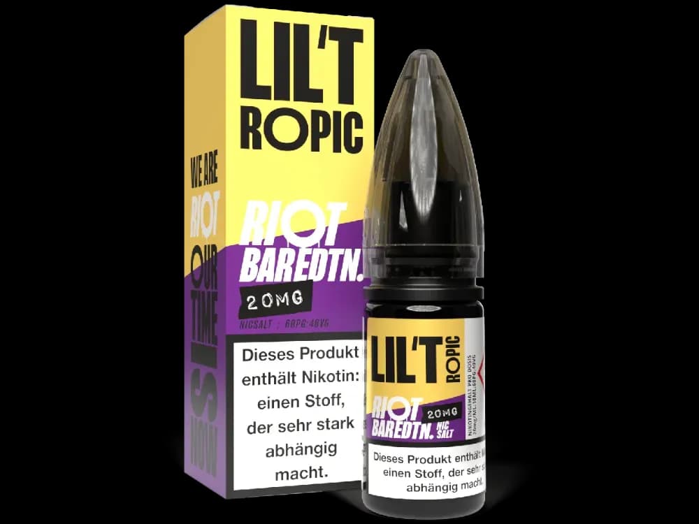 Riot Squad - BAR EDTN. - Nikotinsalz Liquid - Lil'Tropic (Packung: 1er Packung / Stärke: 20 mg/ml / Geschmack: Lil'Tropic) (895,00 EUR / liter)