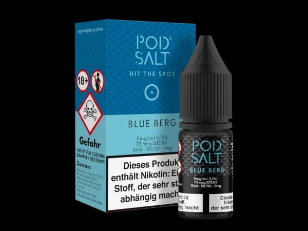 Pod Salt - Blue Berg - Nikotinsalz Liquid (Packung: 1er Packung / Stärke: 20 mg/ml) (995,00 EUR / liter)