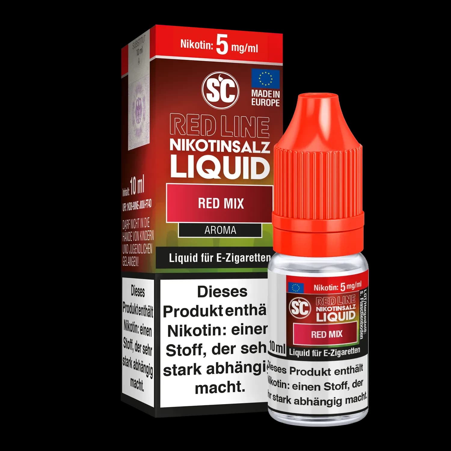 SC - Red Line - Red Mix - Nikotinsalz Liquid (Packung: 1er Packung / Stärke: 5 mg/ml) (795,00 EUR / liter)