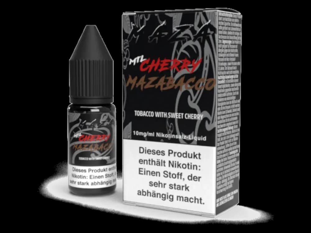 MaZa - MTL Cherry Mazabacco - Nikotinsalz Liquid (Packung: 1er Packung / Stärke: 10 mg/ml) (895,00 EUR / liter)