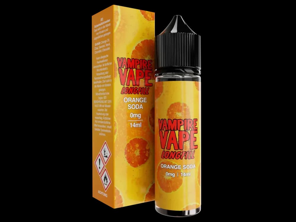 Vampire Vape - Aroma 14 ml - Orange Soda (Packung: 1er Packung / Geschmack: Orange Soda) (996,43 EUR / liter)