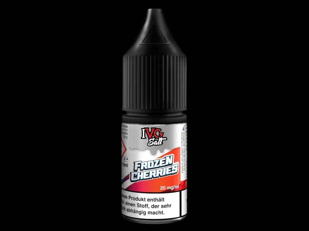 IVG - Nikotinsalz Liquid - Frozen Cherries (Packung: 1er Packung / Stärke: 10 mg/ml / Geschmack: Frozen Cherries) (895,00 EUR / liter)