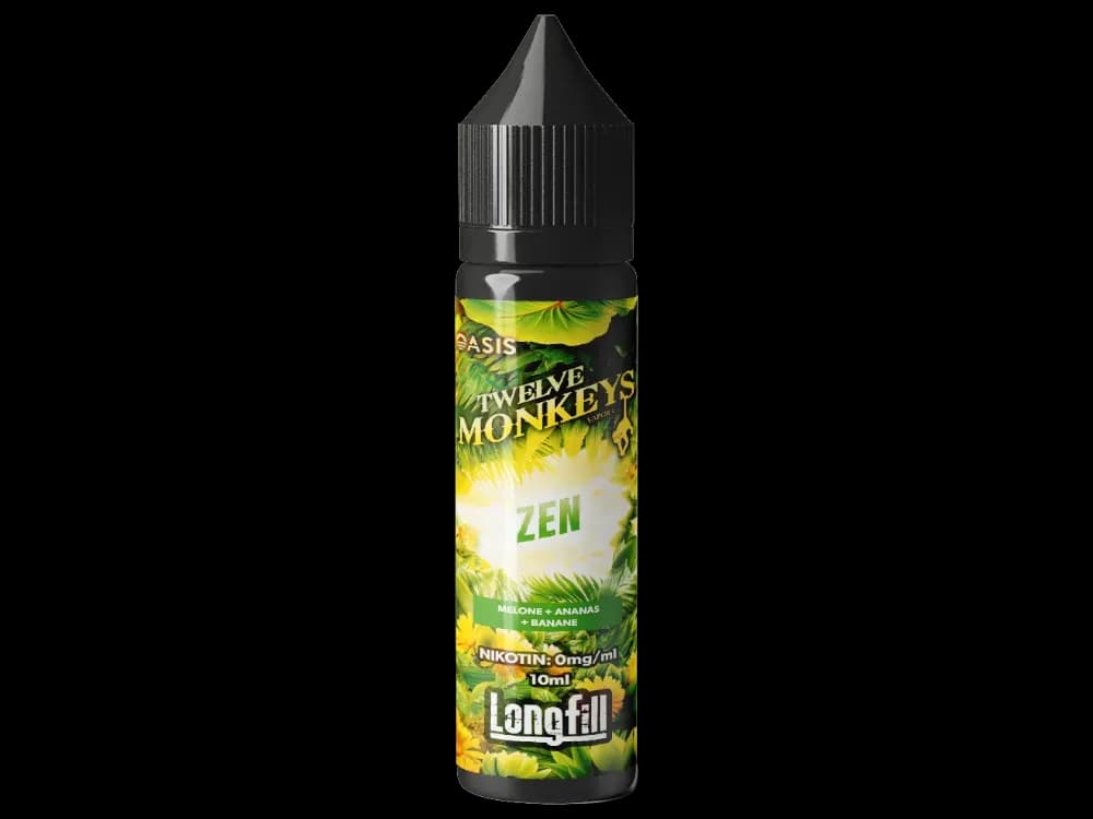 Twelve Monkeys - Longfills 10ml - Zen (Packung: 1er Packung / Geschmack: Zen) (1495,00 EUR / liter)