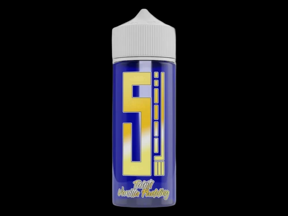 5EL - Blue Overdosed - Longfills 10 ml - Tahiti Vanilla Pudding (Packung: 1er Packung / Geschmack: Tahiti Vanilla Pudding) (1395,00 EUR / liter)