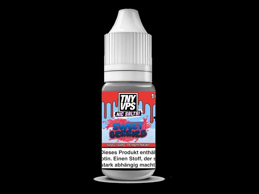 TNYVPS - Nikotinsalz Liquid - Sweet Berries (Packung: 1er Packung / Geschmack: Sweet Berries / Stärke: 18 mg/ml) (895,00 EUR / liter)
