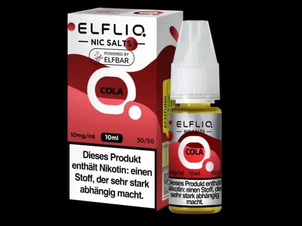 ELFLIQ - Cola - Nikotinsalz Liquid (Packung: 1er Packung / Stärke: 20 mg/ml) (995,00 EUR / liter)