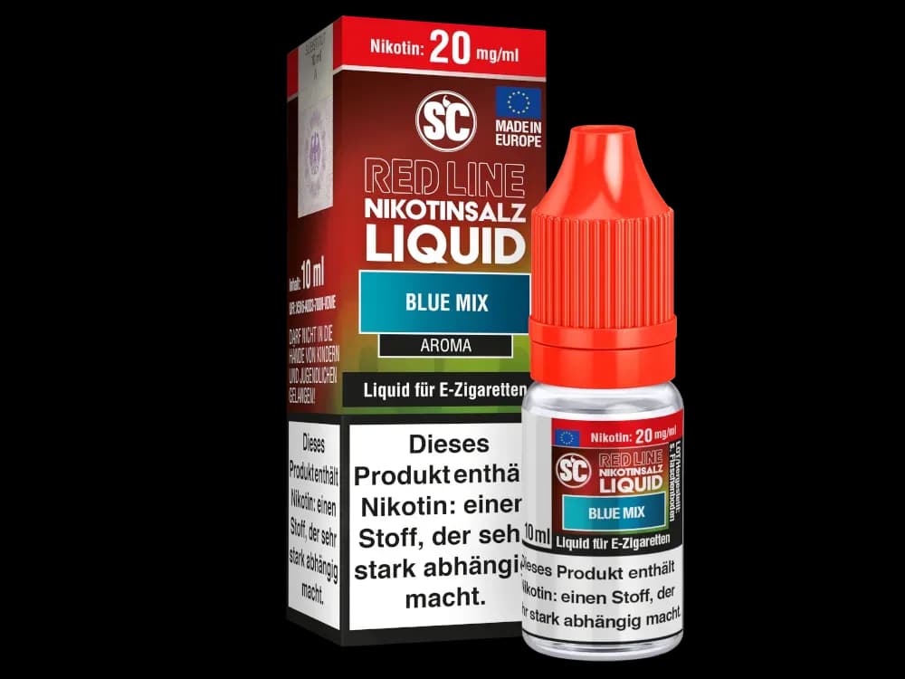 SC - Red Line - Blue Mix - Nikotinsalz Liquid (Packung: 1er Packung / Stärke: 10 mg/ml) (795,00 EUR / liter)